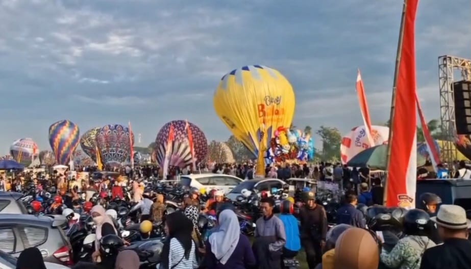 Gelaran Reog Ballon Carnival 2026 di Ponorogo Cukup Meriah