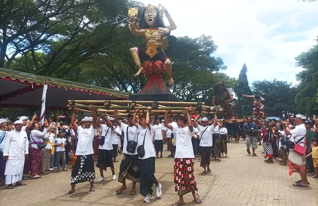 Pawai Ogoh-Ogoh di Malang, Wujud Penyucian Diri dan Harmoni Antarumat