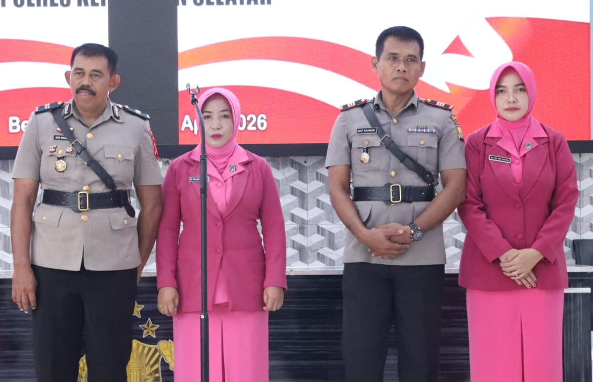 Polsek Benteng dan Bontomatene Kembali Dipimpin Putra Daerah
