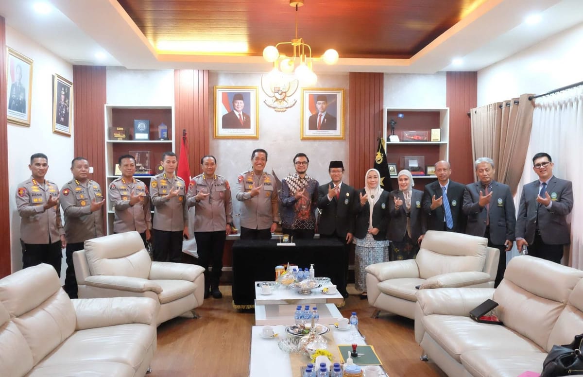 Gandeng Polda Sulsel,UNIMERZ Makassar Perkuat Tridharma dan Stabilitas Keamanan di Sulsel.