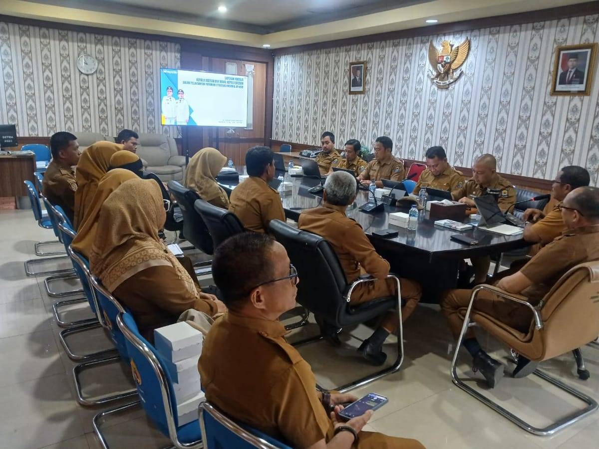 Jeneponto–Takalar Perkuat Koordinasi Nasional, Mantapkan Validasi Pelaporan Strategis