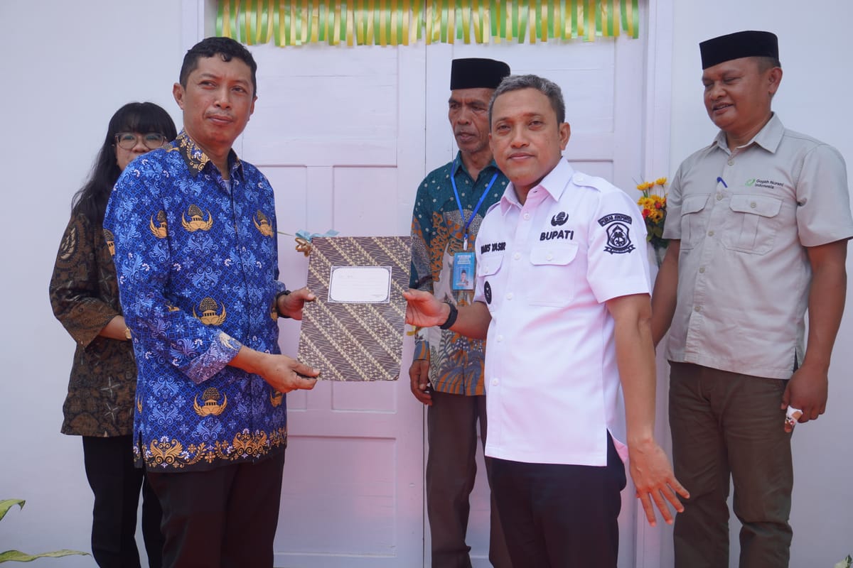 Bupati Jeneponto Resmikan Reading Corner Sekolah Rakyat