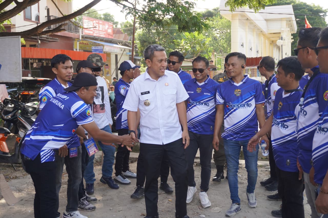 Bupati Jeneponto Buka Turnamen Sepak Bola Bupati Cup I