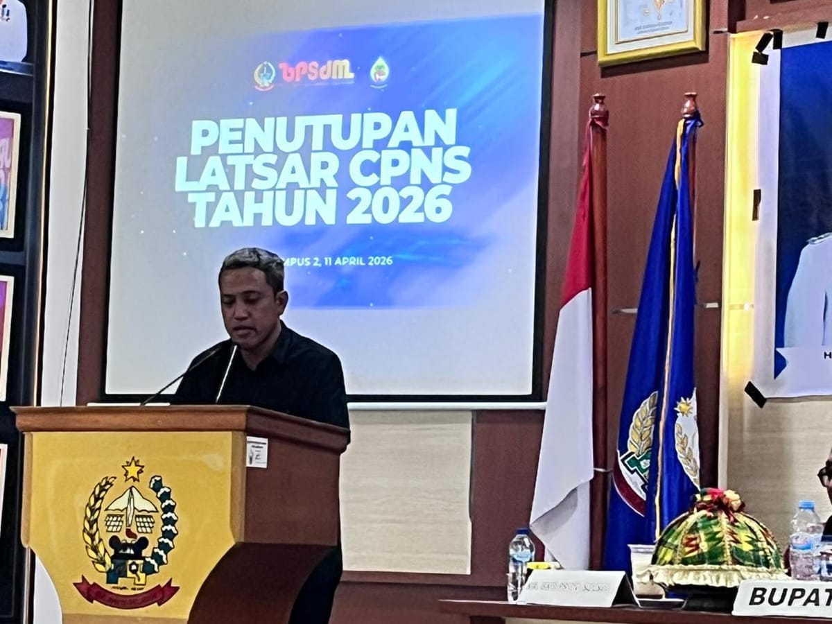 Tutup Latsar CPNS 2026, Bupati Jeneponto Minta ASN Kuasai Teknologi dan Junjung Tinggi Loyalitas