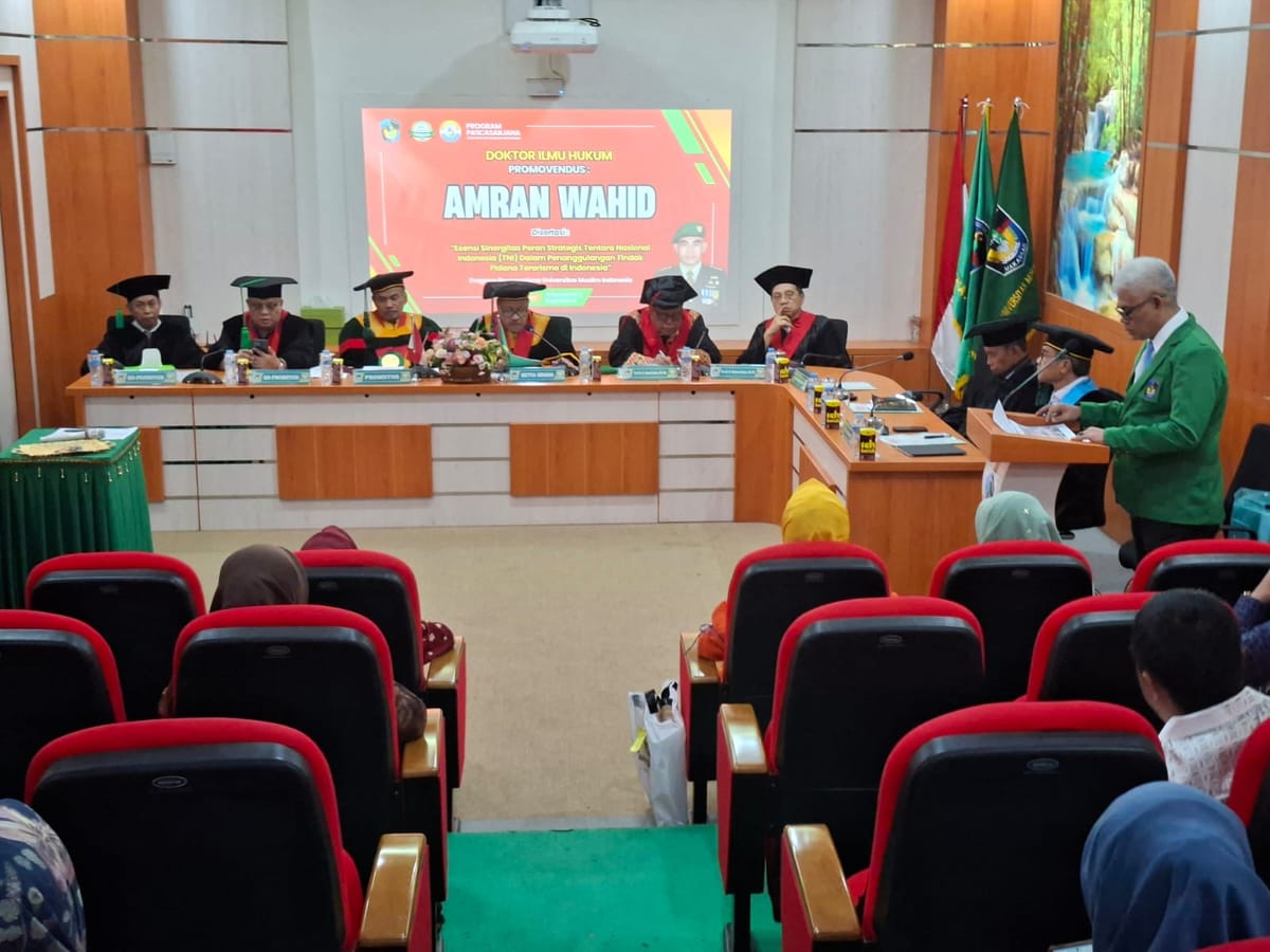 Tindak Pidana Terorisme di Indonesia  Merupakan Ancaman Serius Untuk Kedaulatan Negara