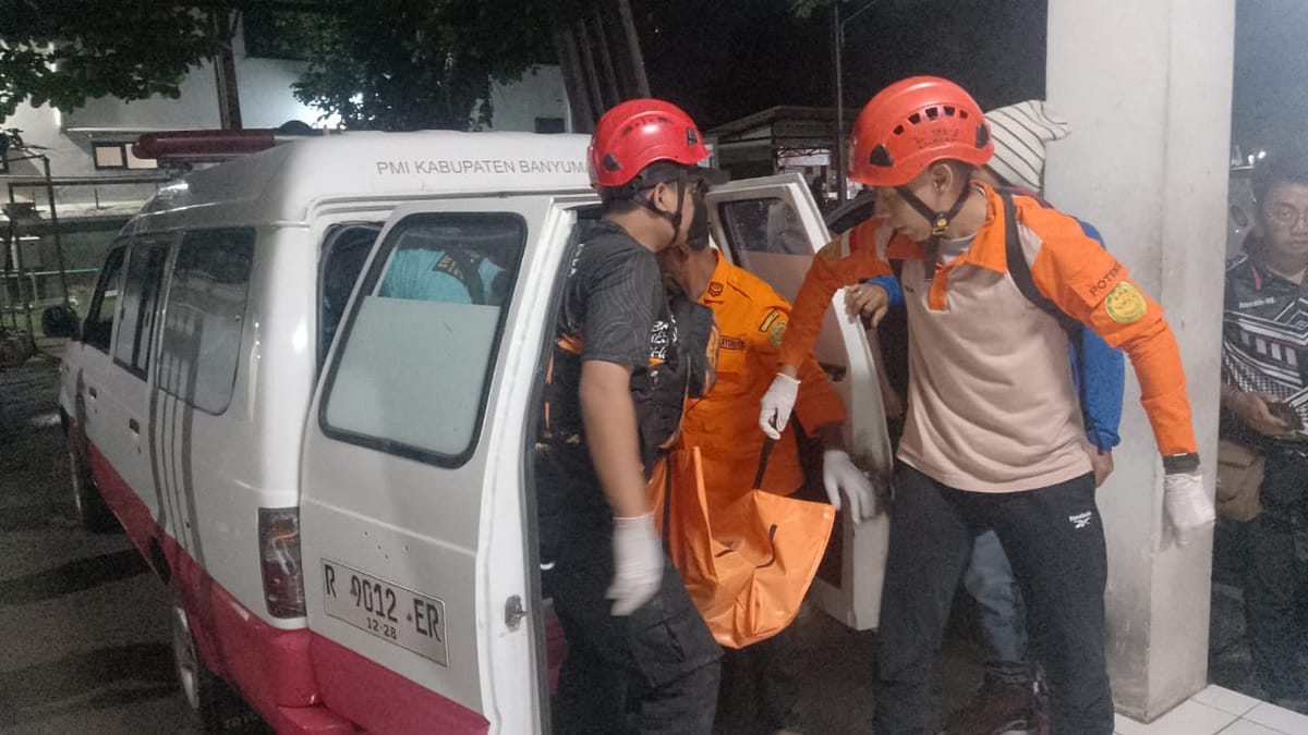 Korban Laka Lantas Masuk Sungai Pelus, Banyumas Ditemukan