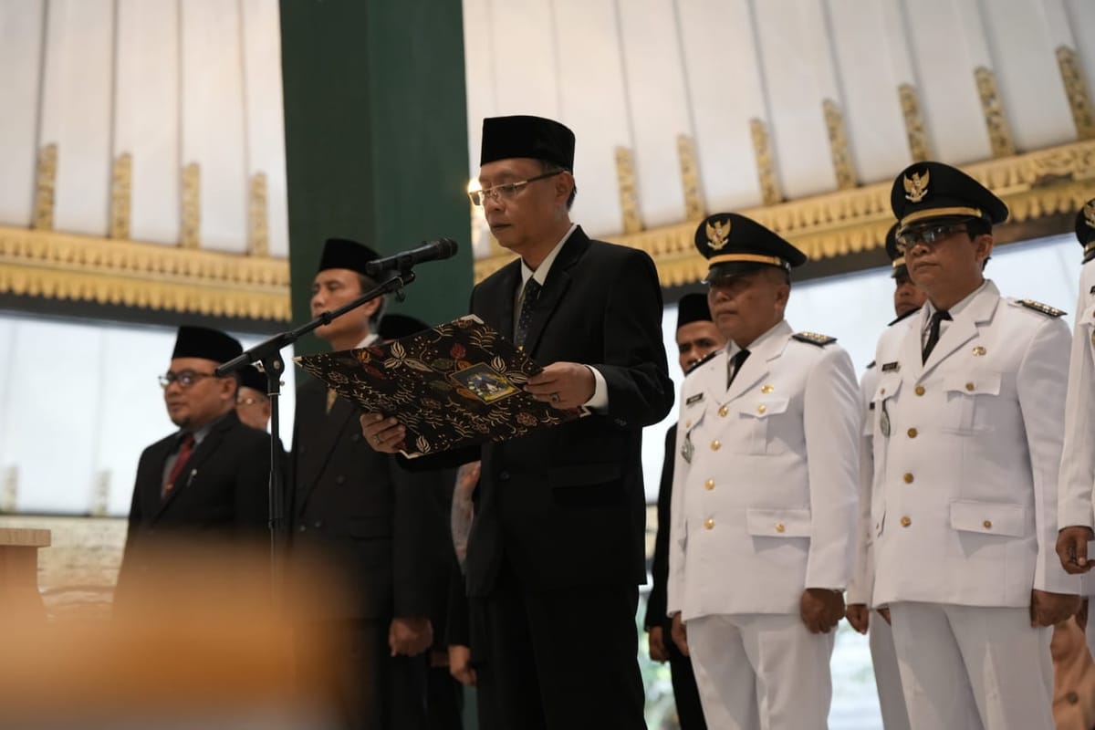 Bupati Sleman Lantik 190 Pejabat di Lingkup Pemkab Sleman