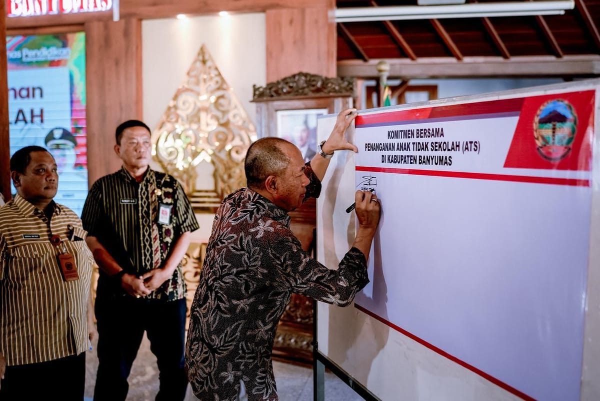 Menjemput Asa yang Tertinggal: Ikhtiar Banyumas Mengembalikan Anak ke Sekolah