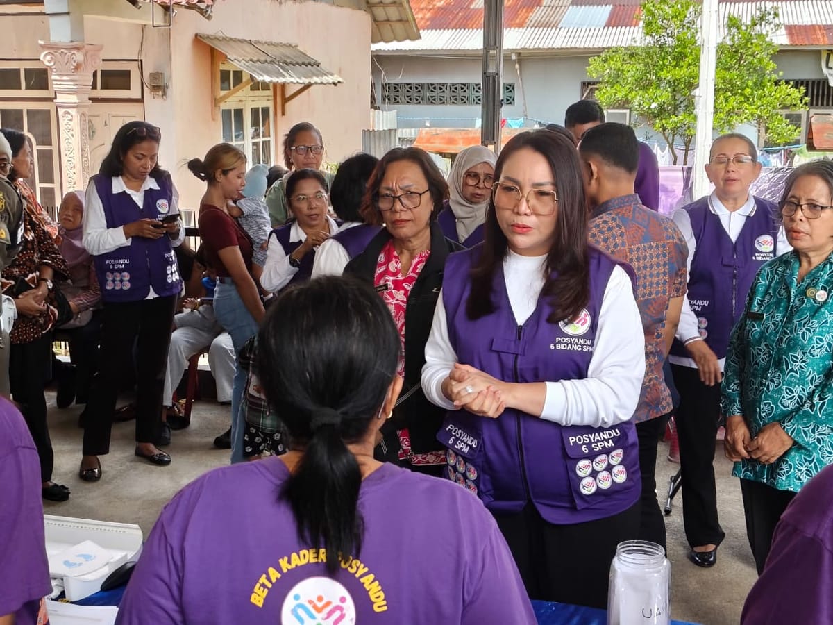 Lisa Wattimena Dorong Posyandu  Kota Ambon Maksimalkan SPM dan Cegah Stunting