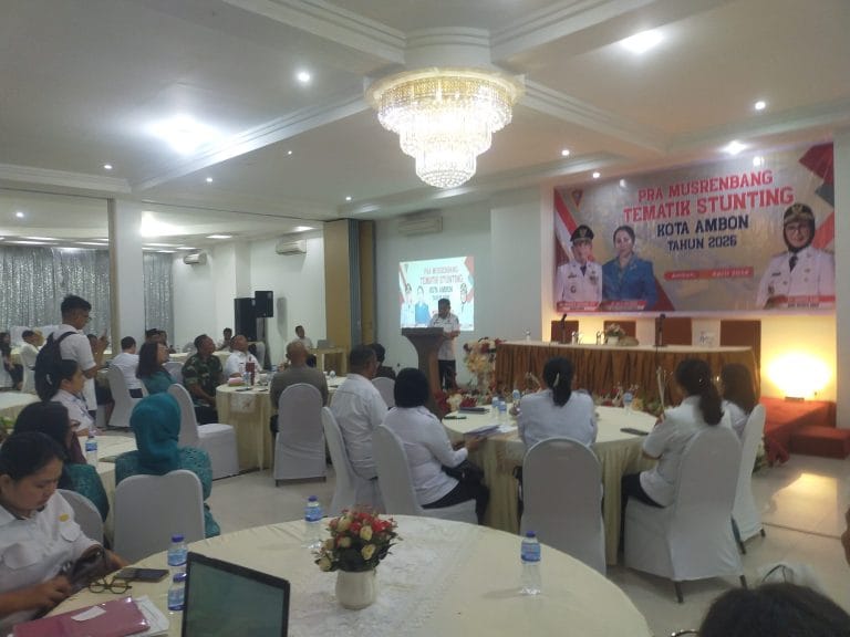 Stunting Masih Mengancam, Ambon Satukan Kekuatan di Pra Musrenbang
