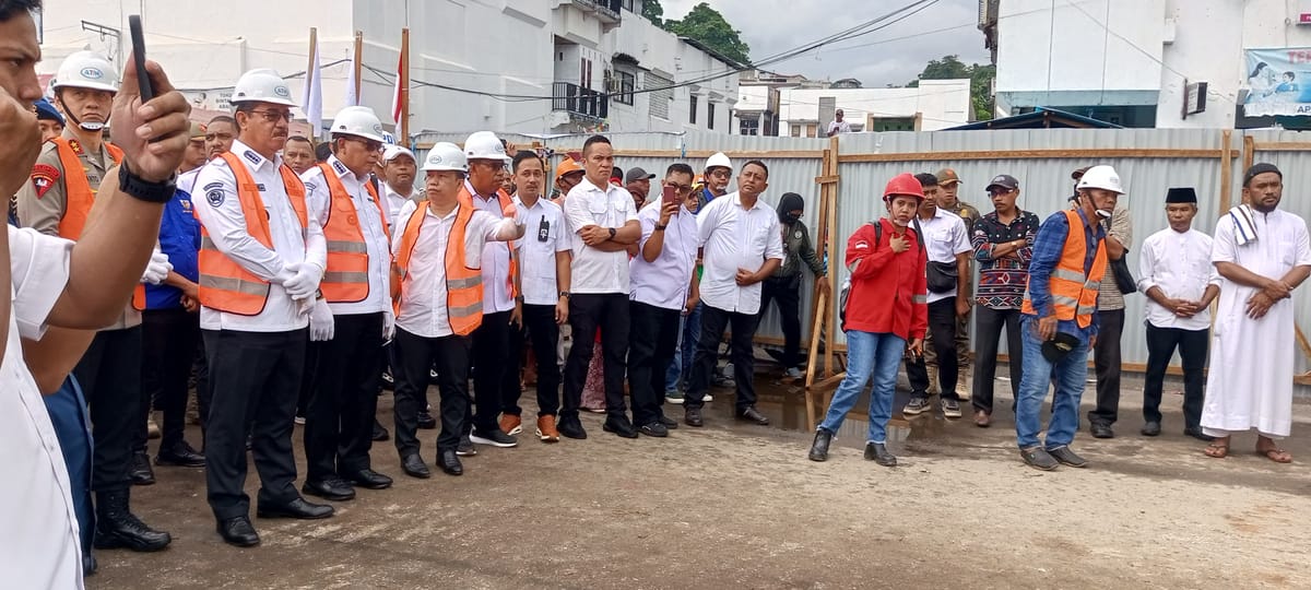 Ambon Bangun Pasar Batu Merah, Gubernur Minta Selesai Dalam Waktu Cepat