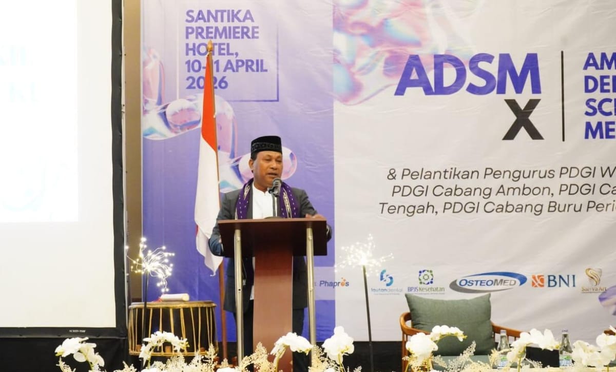 PDGI Maluku Diharapkan Perkuat Layanan Kesehatan Gigi di Daerah