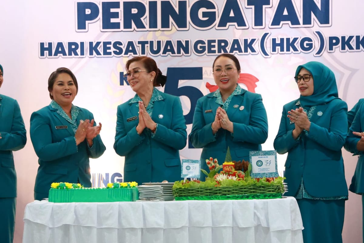 Hadiri Peringatan HKG PKK ke-54, Gubernur Maluku Tegaskan Peran Strategis PKK Wujudkan Indonesia Emas 2045