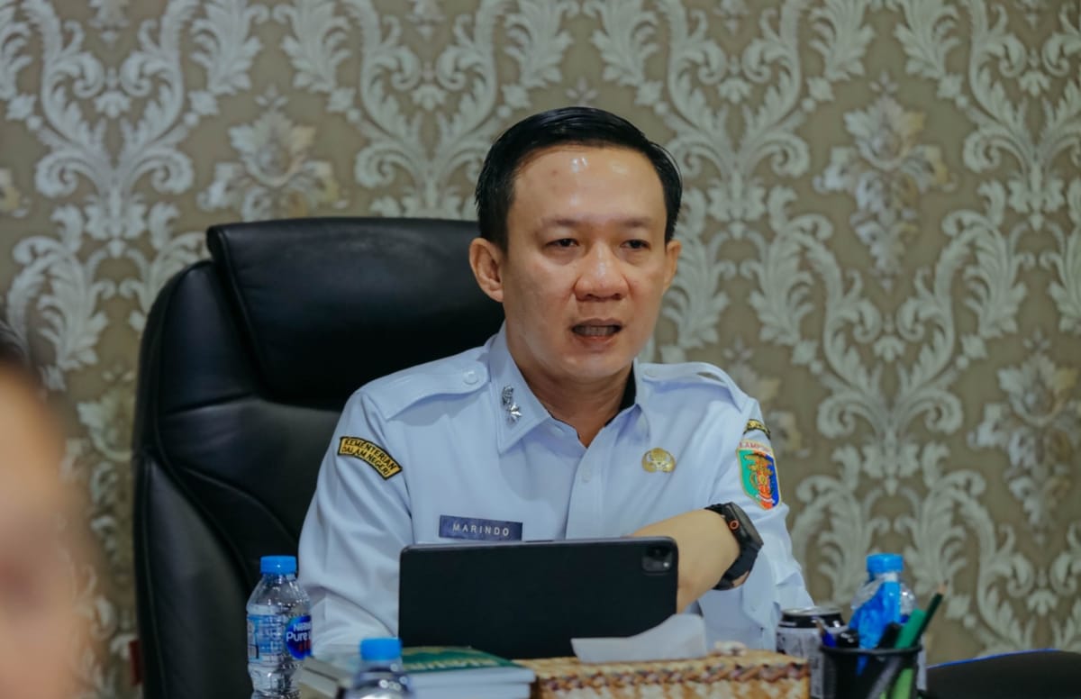 Ikuti Rapat Penilaian Kepala Daerah, Marindo Sebut Pemprov Lampung Komitmen Turunkan Tingkat Pengangguran