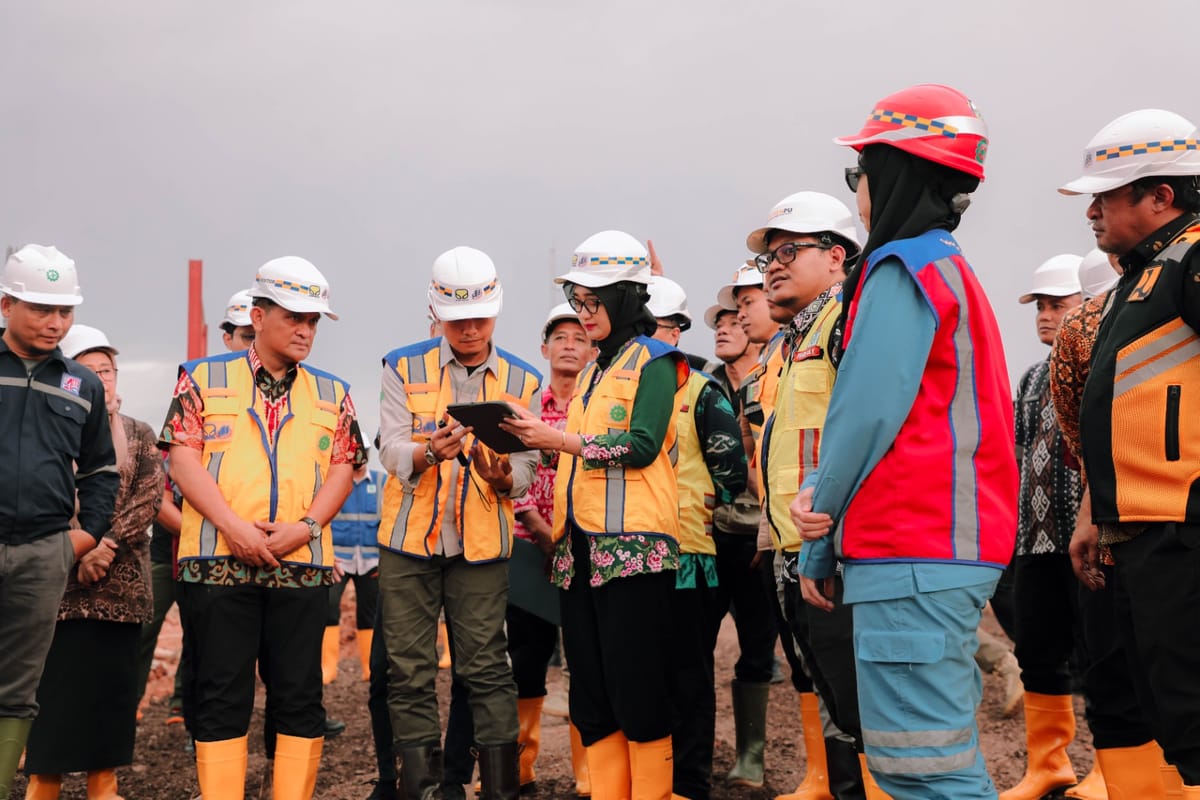 Tinjau Progres Pembangunan Sekolah Rakyat, Wagub Jihan Nilai  Berjalan On The Track