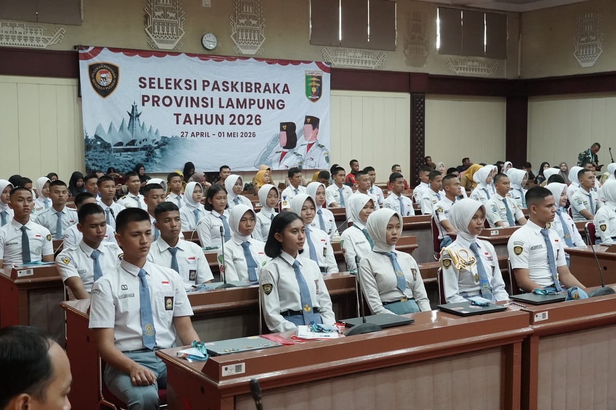 Seleksi Paskibraka, Bentuk Komitmen Pemda Siapkan Generasi Muda Berjiwa Nasionalisme Tinggi