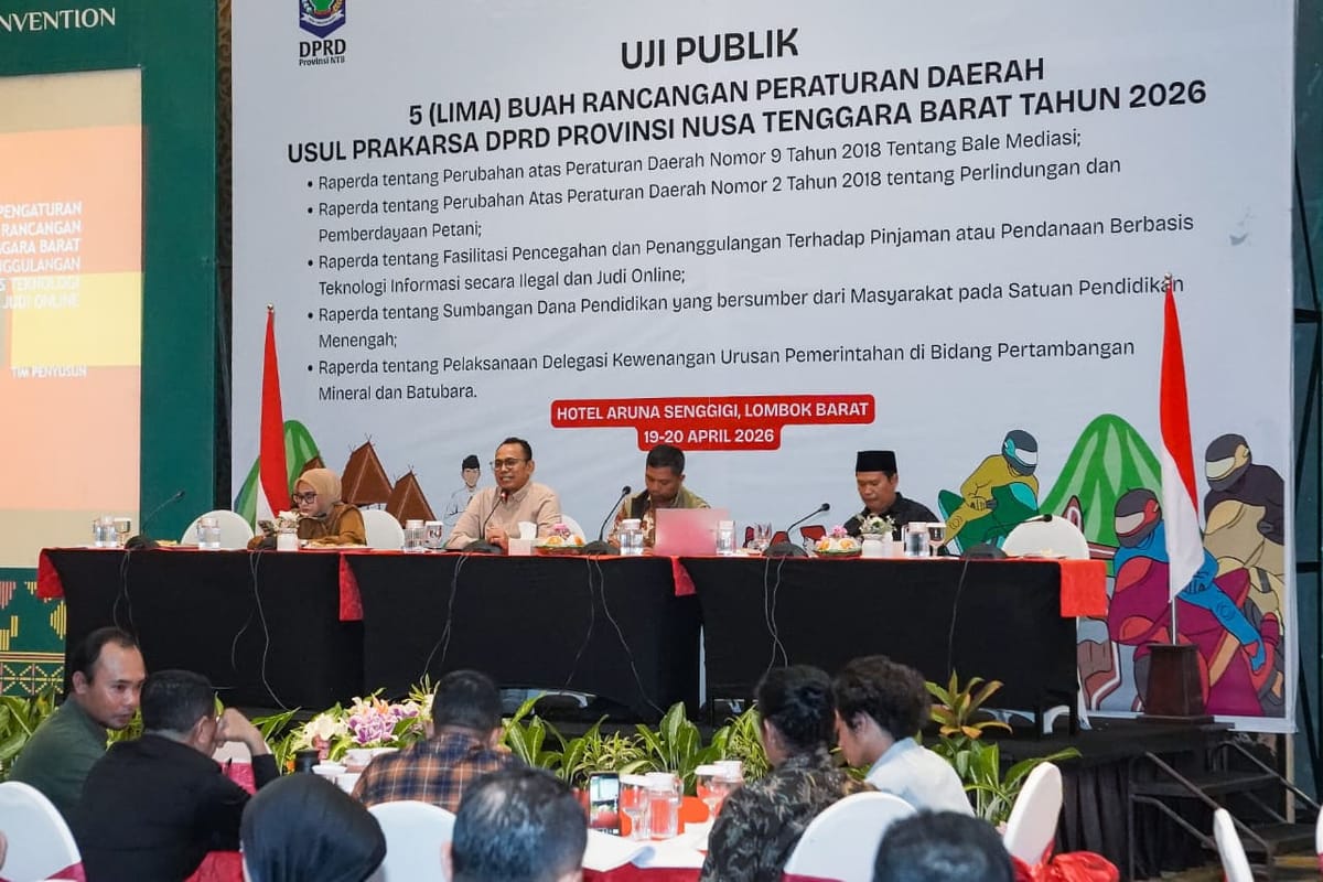 Strategi Tekan Pinjol Ilegal dan Judi Online di NTB lewat Perda