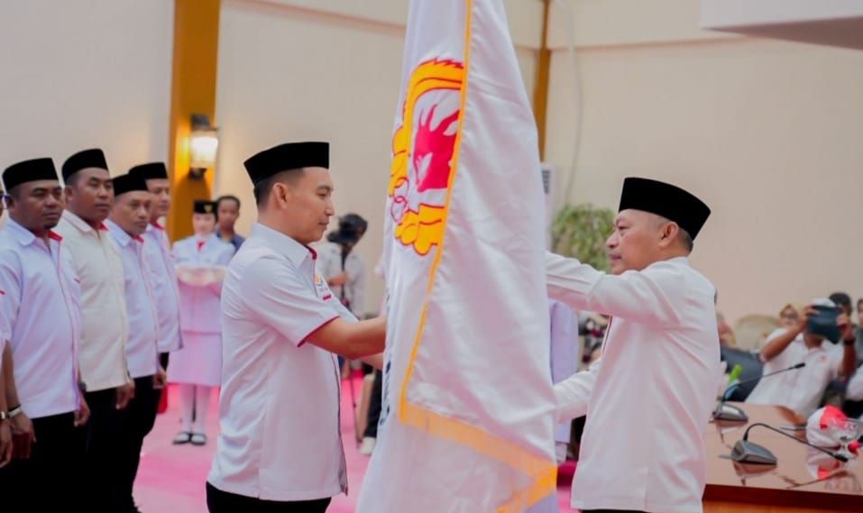 Ketua Umum KONI Malut Lantik KONI Halmahera Timur