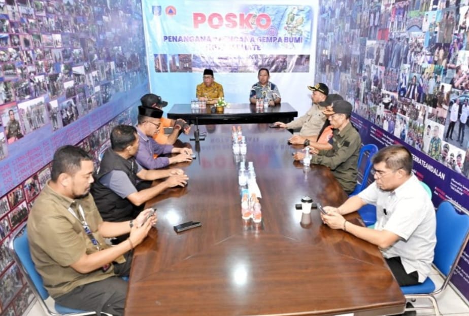 Pemkot Tetapkan Ternate Tanggap Darurat Bencana Pasca Gempa M 7,6