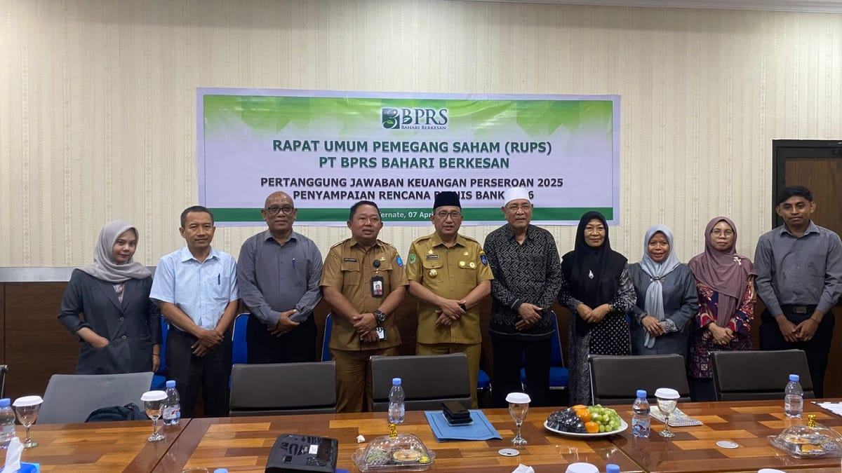 RUPS BPRS Ternate Rencana Buka Cabang di Kota Tidore