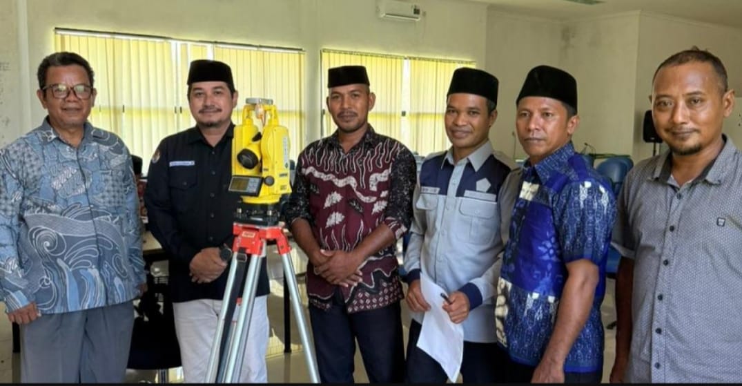 Kakan Kemenag Pulau Morotai Pantau Pelatihan Kalibrasi Arah Kiblat bagi Kepala KUA