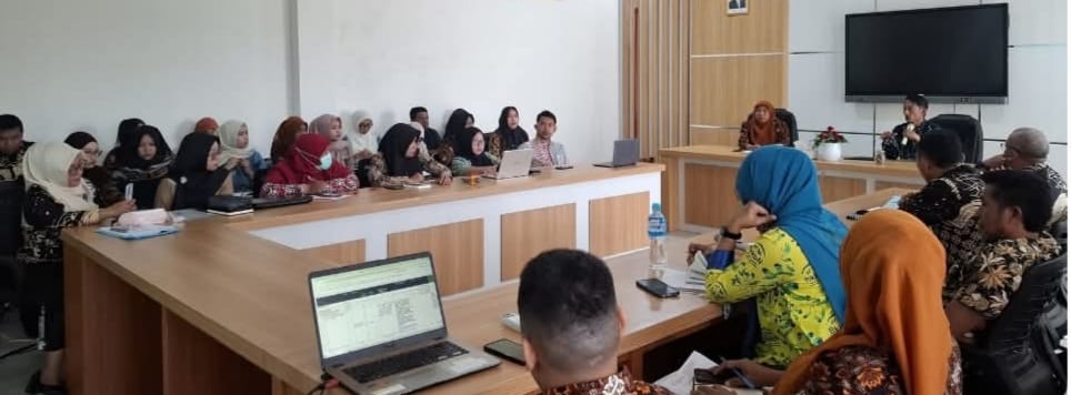 Perkuat Integritas, Kaper BKKBN Maluku Utara Pimpin Rapat Percepatan ZI-WBK