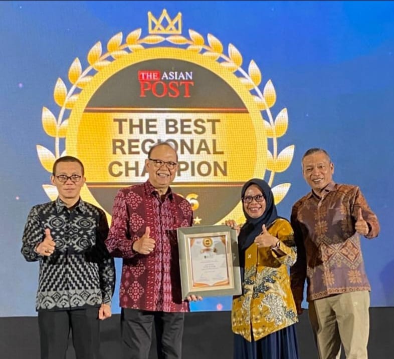 BPRS Bahari Berkesan Ternate Kembali Raih Penghargaan The Best Regional Champion 2026