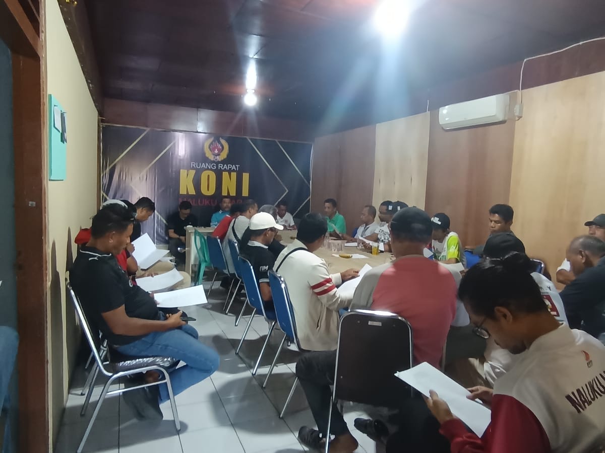 Panitia Besar Porprov Malut Bersama Teknik Delegate Besok Menuju Halmahera Utara Melakukan Pengecekan Venue