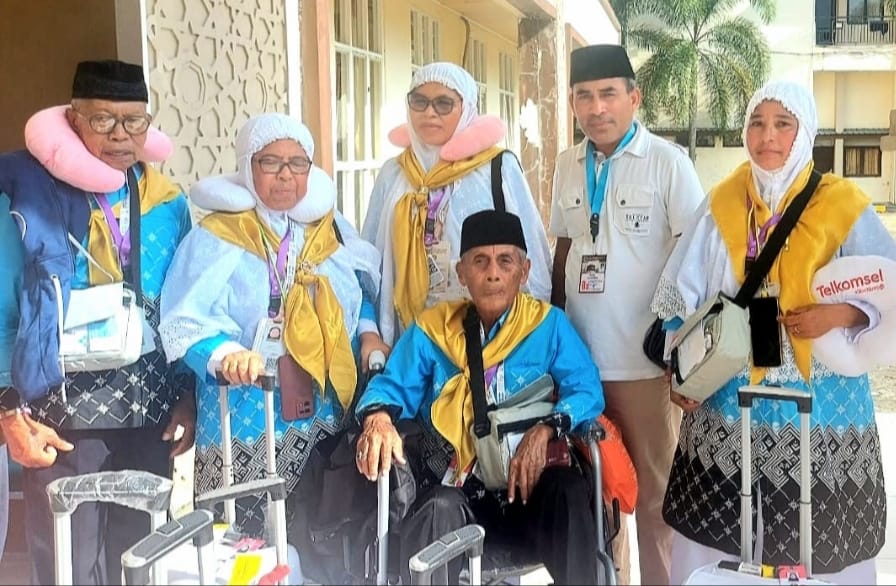 JCH Asal Morotai Tergabung di Kloter 13 Diberangkatkan Menuju Madinah