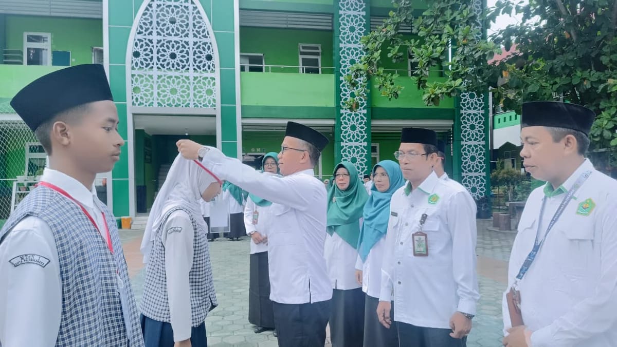 TKA MTs Palangka Raya Resmi Dimulai, 16 Madrasah Ikut Uji Kemampuan Akademik