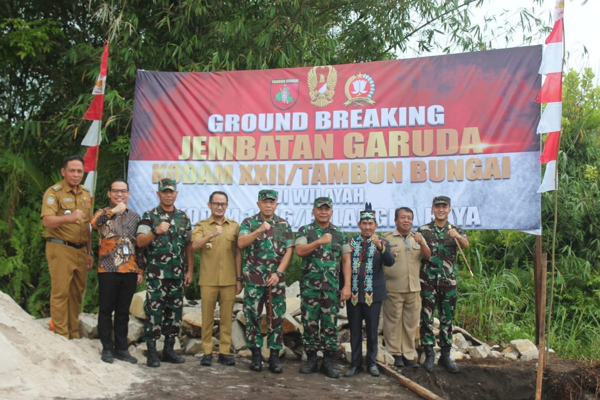 Jembatan Perintis Garuda Mulai Dibangun, Akses Warga Bengaris 2 Segera Terbuka