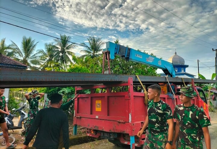 Besi Rangka Jembatan Garuda Mulai Didatangkan, Pembangunan Kian Dipercepat
