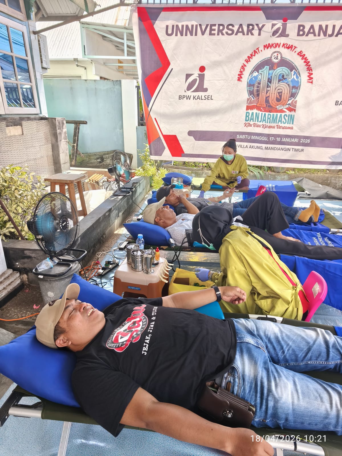 Refleksi Eksistensi Melalui Kemanusiaan, Ketua Oi Banjarmasin : Menjadi Orang Bermanfaat Adalah Kunci