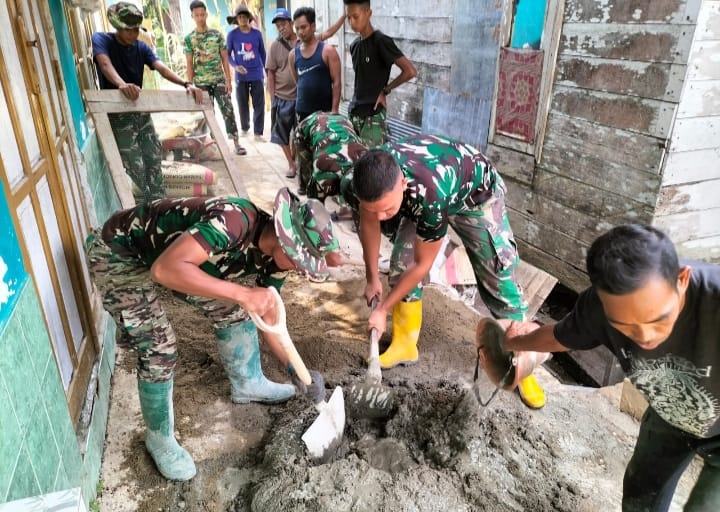 Pembangunan Jembatan Garuda Dikebut, Warga Turut Ambil Bagian