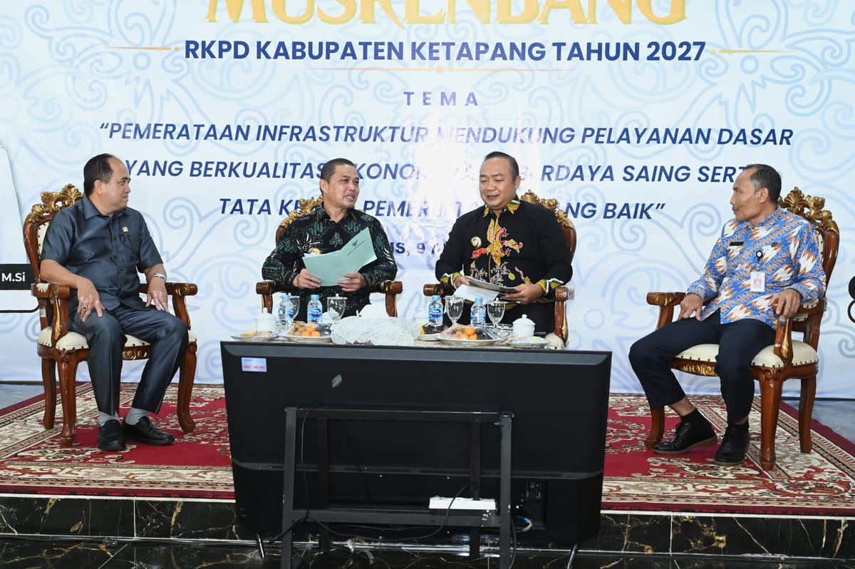 Hadiri Musrenbang Ketapang 2027, Gubernur Ria Soroti Infrastruktur Jalan Jadi Prioritas