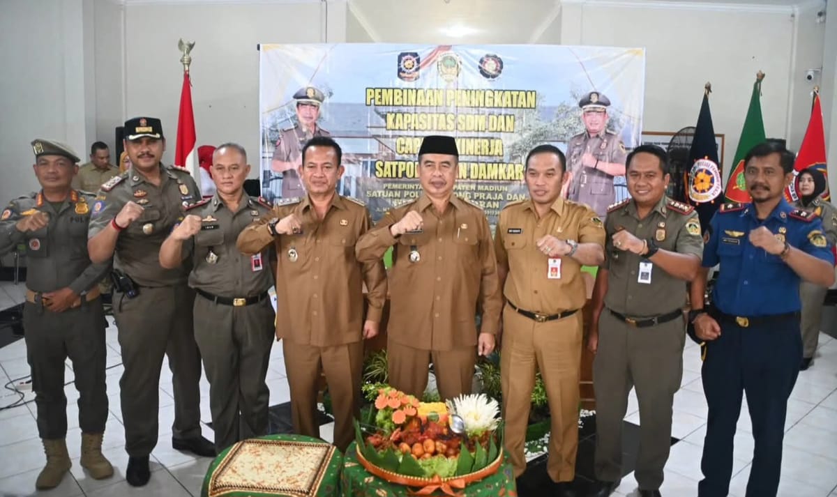 Bupati Tekankan Profesionalisme Satpol PP dan Damkar Madiun