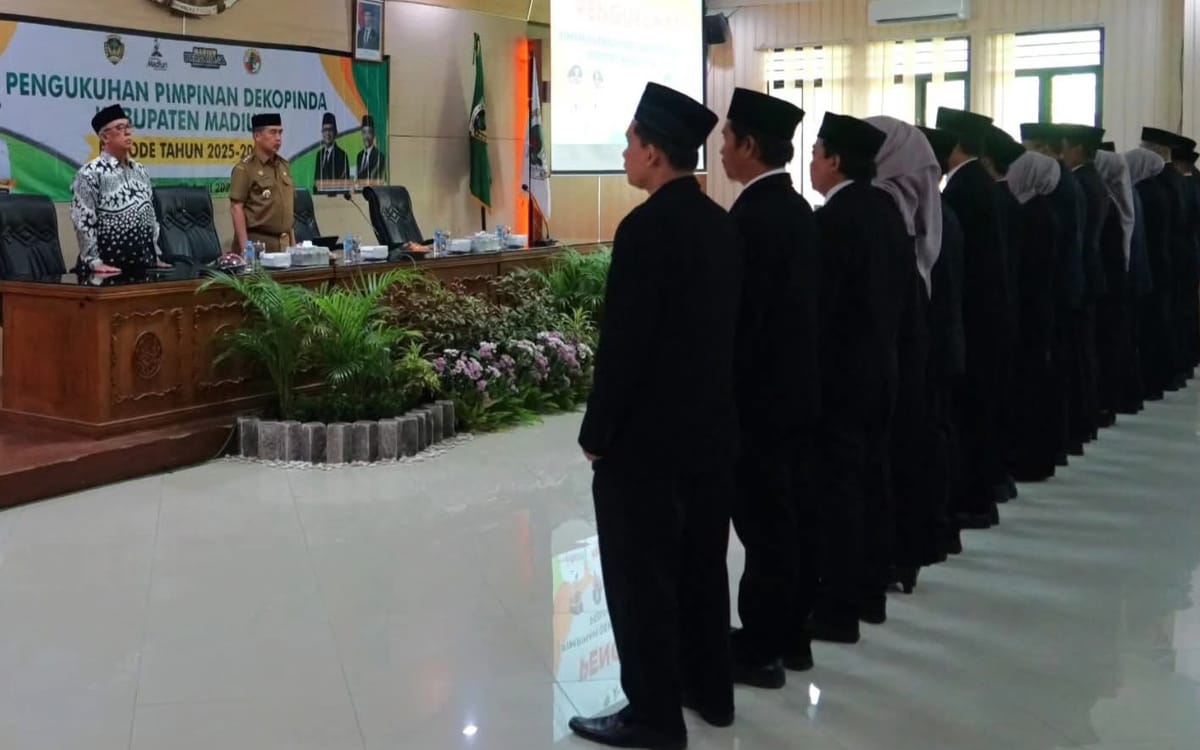 Pengurus Dekopinda Kabupaten Madiun Dikukuhkan Bupati Madiun