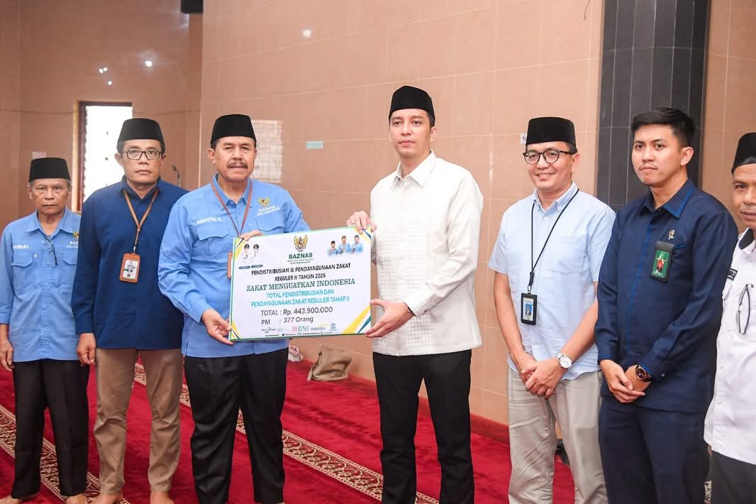 Baznas Sawahlunto Salurkan Zakat Reguler Tahap II 2026, Total Dana Tembus Rp3 Miliar untuk 2.948 Mustahiq