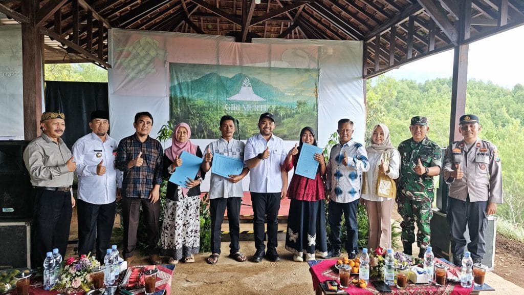 TORA Berbuah Nyata, Heli Suyanto Resmikan Giri Murti sebagai Pusat Agroforestri Terpadu di Desa Tlekung