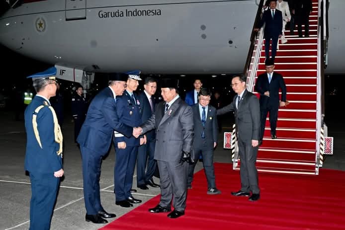 Presiden Prabowo Tiba di Seoul, Awali Kunjungan Kenegaraan ke Republik Korea