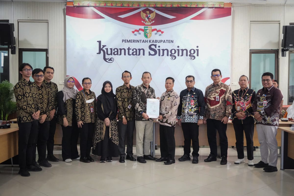 Pemkab Kuansing Ikuti Entry Meeting Pemeriksaan LKPD 2025 Oleh BPK RI