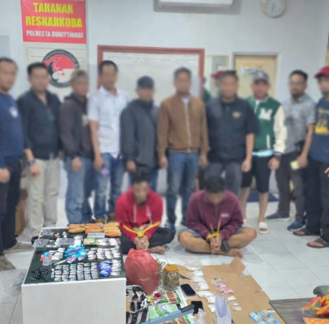 Tim Intel Korem 032/Wbr Bersama Unit Intel Kodim 0304/Agam Gagalkan Peredaran Narkoba