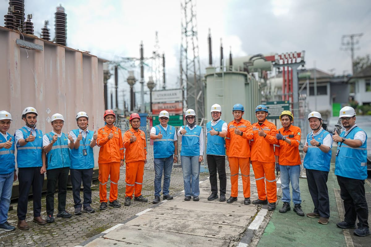 Kawal Keandalan Listrik Idulfitri, Direktur Distribusi PLN Inspeksi Jalur Transmisi Jateng
