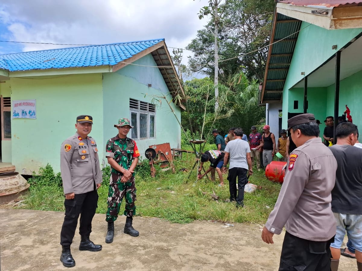 Aksi Penolakan Bank Tanah di Landak, Aparat Turun Tangan Amankan Situasi