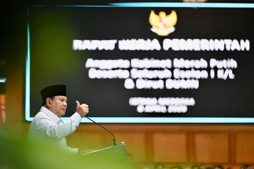Presiden Prabowo Tegaskan Dua Kebijakan Strategis Pemerintah di Tengah Ketidakpastian Global