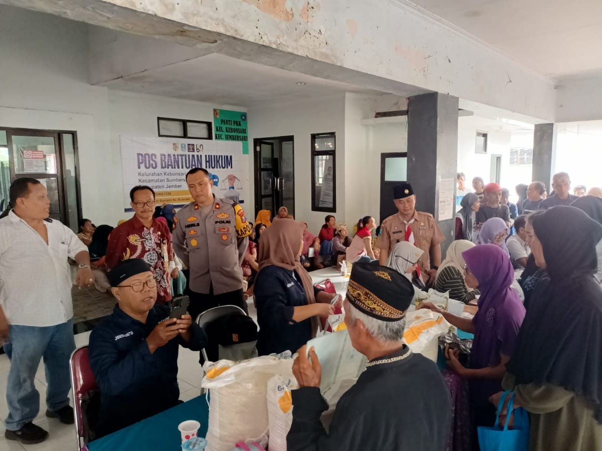 Pemkab Jember Target Tepat Sasaran 985 KPM di Kebonsari Terima Bantuan Pangan