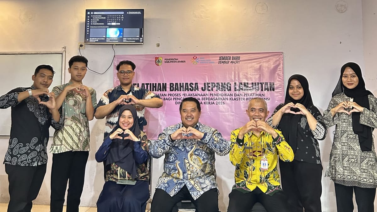 Pelatihan Bahasa Jepang Lanjutan Dibuka, Siapkan Tenaga Kerja Go Internasional