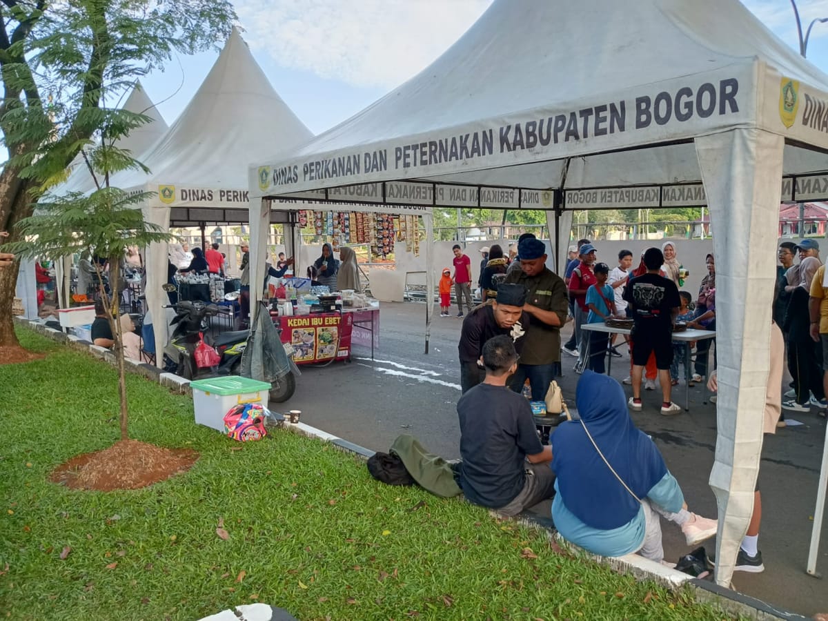 Car Free Day Berdampak Positif Bagi Pelaku UMKM Lokal Kab. Bogor