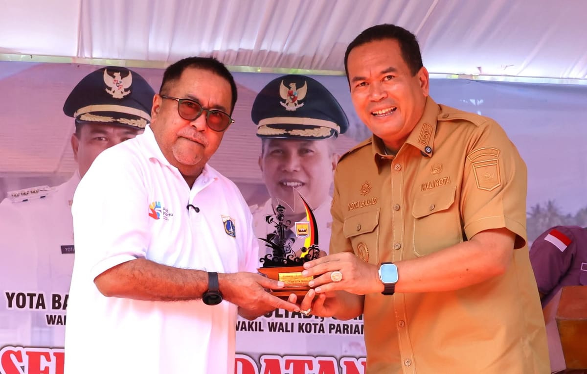 Perkuat Ketahanan Pangan, Rano Karno Saksikan MoU PT Food Station dan Pemko Pariaman