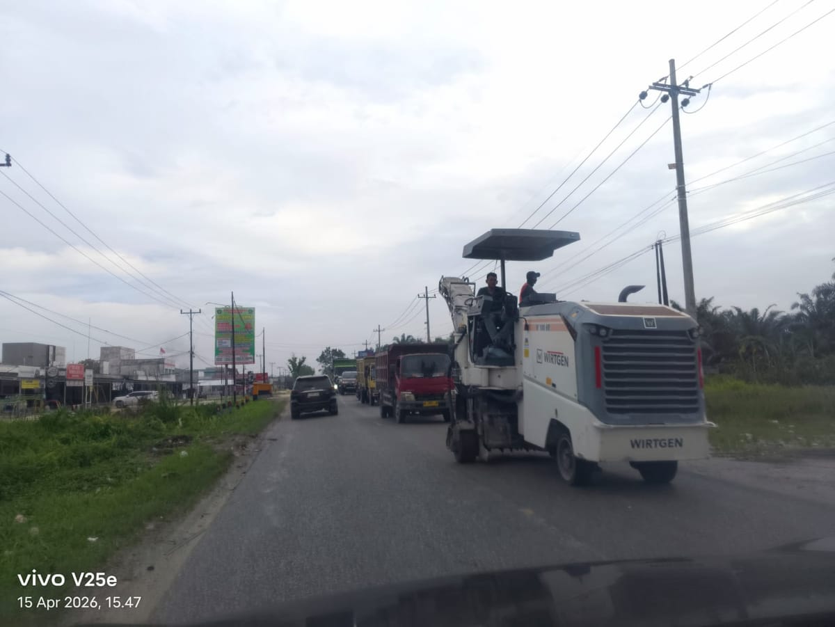 BPJN Riau Siapkan Anggaran Rp90 Miliar untuk Perbaikan Jalan Nasional Jelang MTQ Riau di Kuansing
